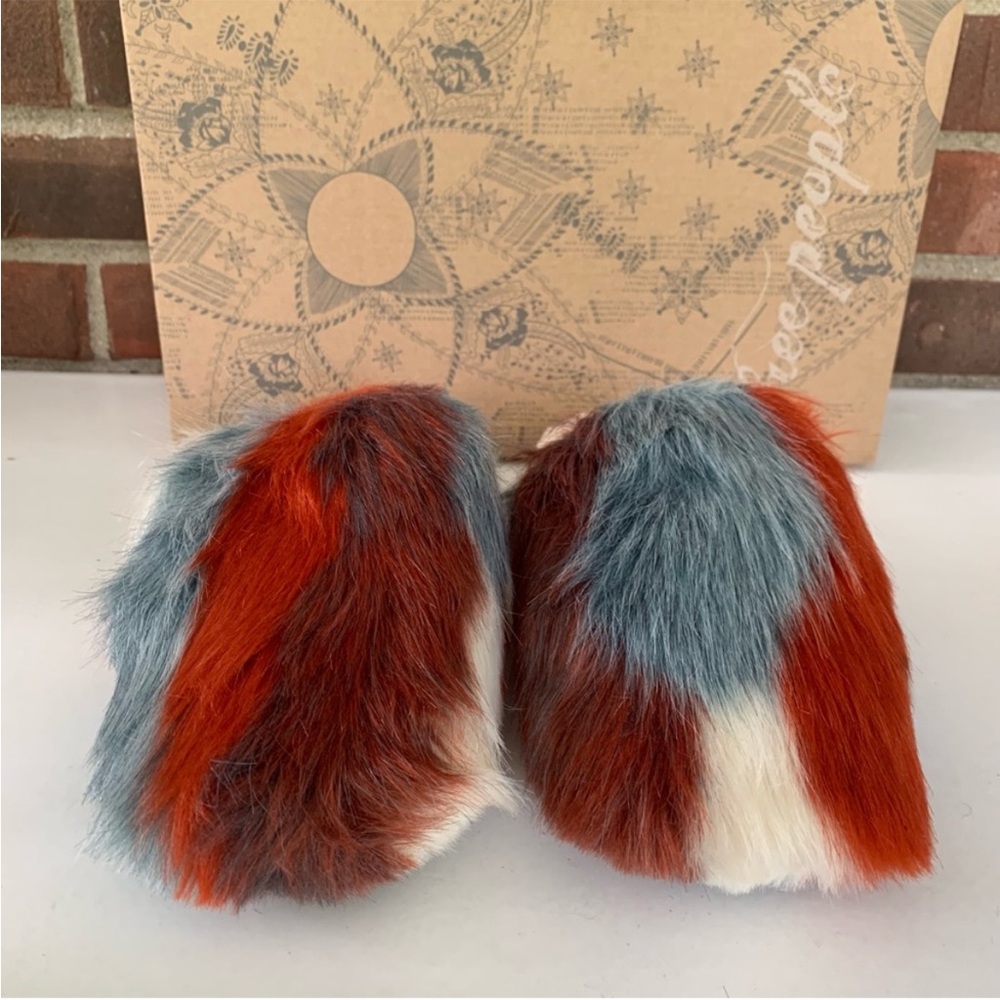 NWT! Free People Daylights Faux Fur Slide Slippers - Picture 5 of 10
